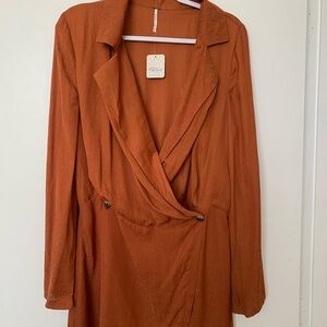 Free People Simone Dress - Cinnabar